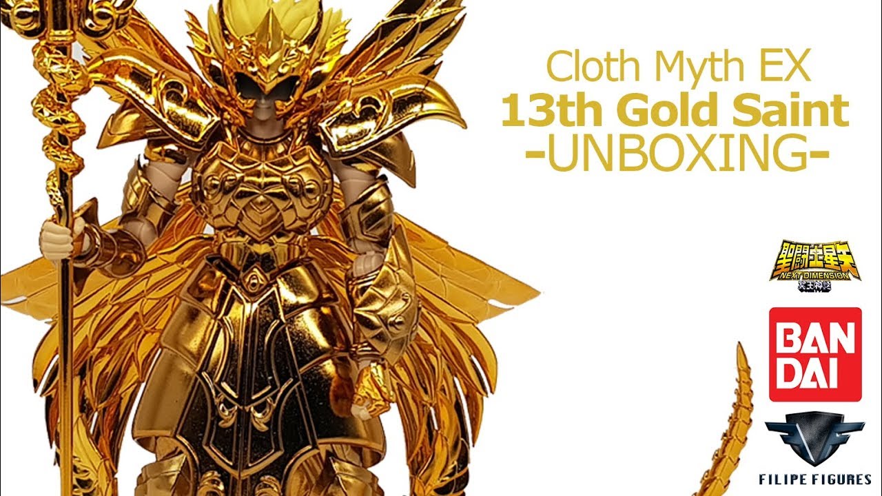 Cloth Myth Ex 13th Gold Saint - Ophiucus Serpentário Unboxing Review #2