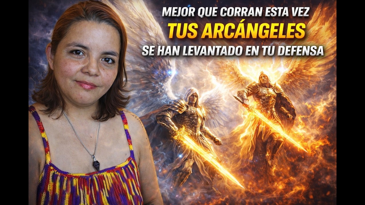 MEJOR QUE CORRAN ESTA VEZ TUS ARCÁNGELES SE HAN LEVANTADO EN TU DEFENSA #tarotcolectivo #tarot #yt