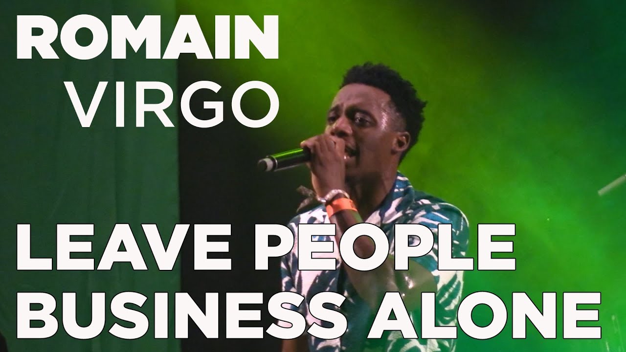 Romain Virgo - Leave People Business Alone Live @ Reggae Geel Festival Belgium 2018