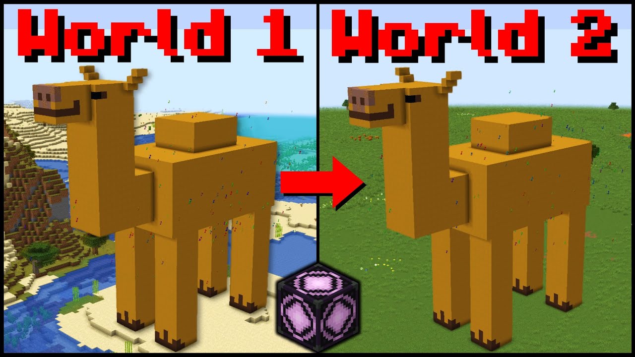 Minecraft — как перемещать конструкции между мирами!