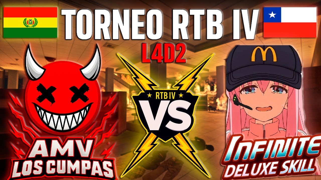 EXCESO DE SHOW | TORNEO RTB IV LEFT 4 DEAD 2 | Los Cumpas VS Infinite Deluxe | Bolivia VS Chile/PE |