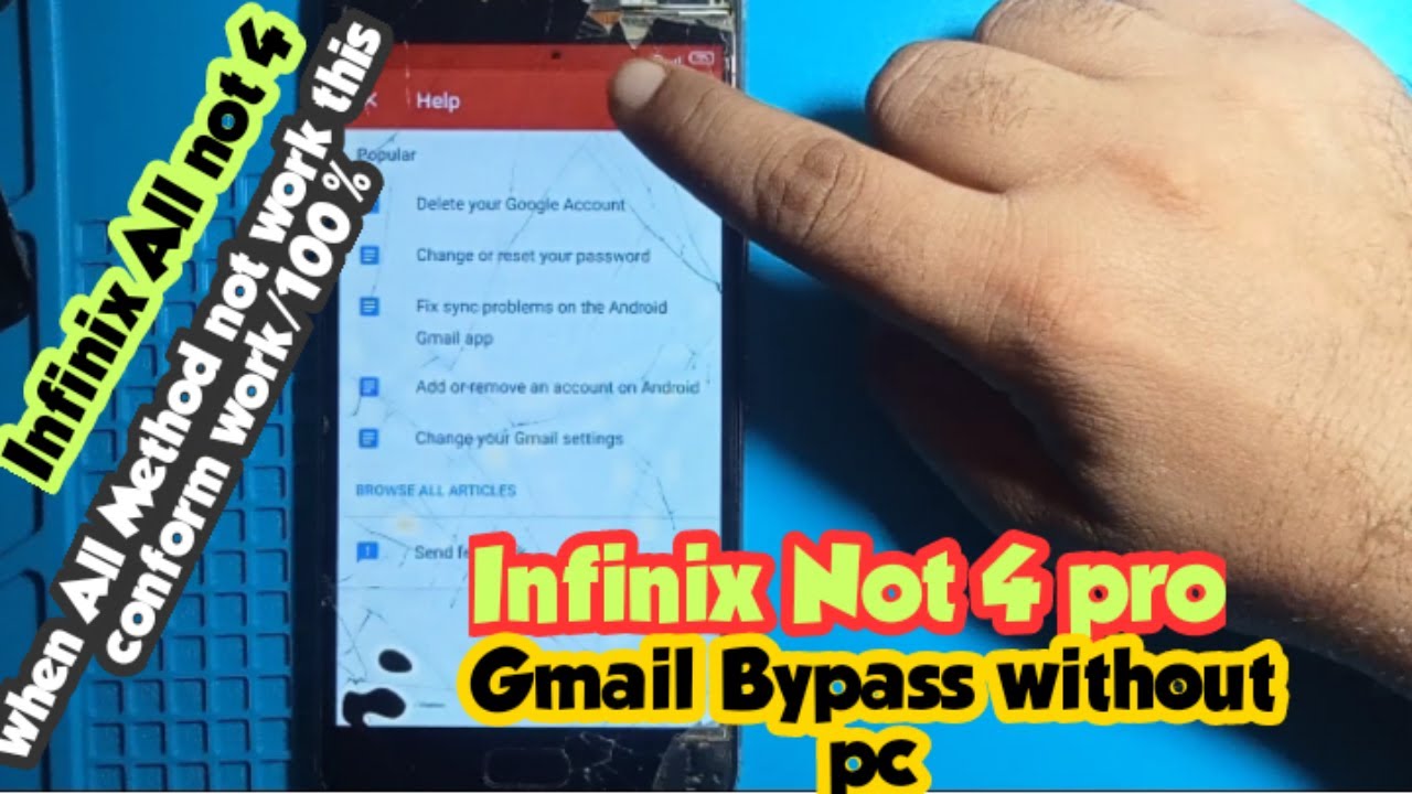 Infinix Not 4 pro(X571) Google Account bypass without pc/All Infinix frp  bypass/Infinix X571 frp /