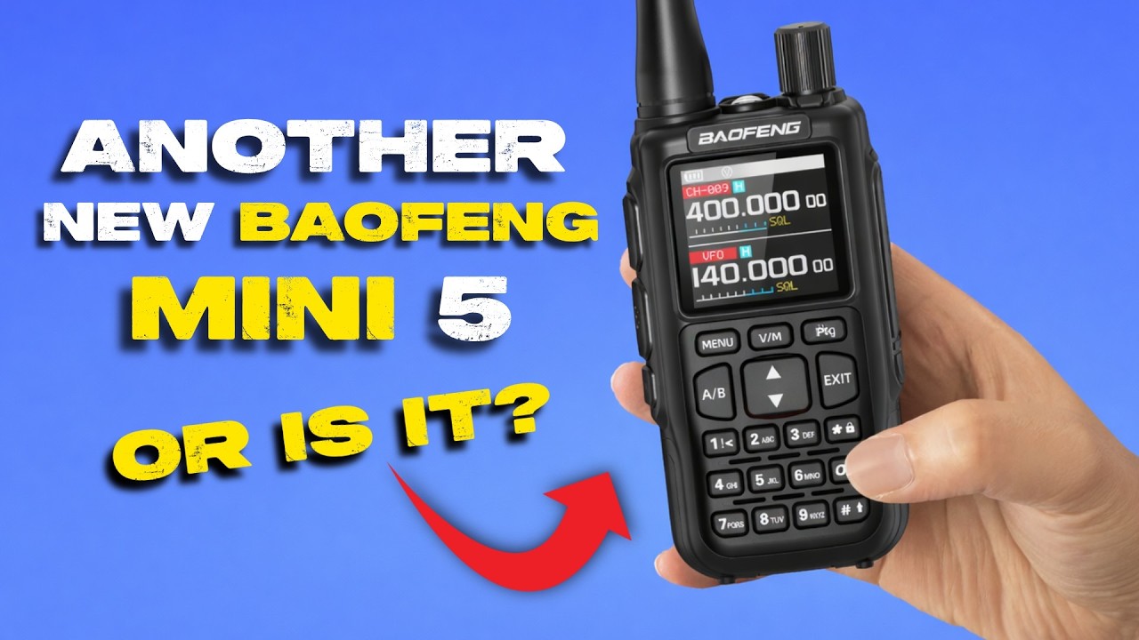 Baofeng Mini 5 vs UV-5R Mini – Same Radio, Different Name?