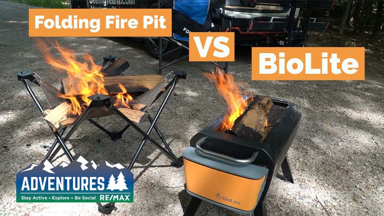 BioLite Fire Pit vs Folding Fire Pit - Gear Review