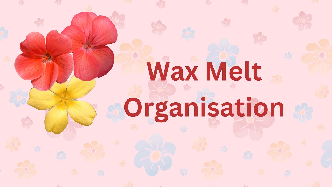 Organise with Me! My wax melts and Storage. Scentsy and Vendor Wax.