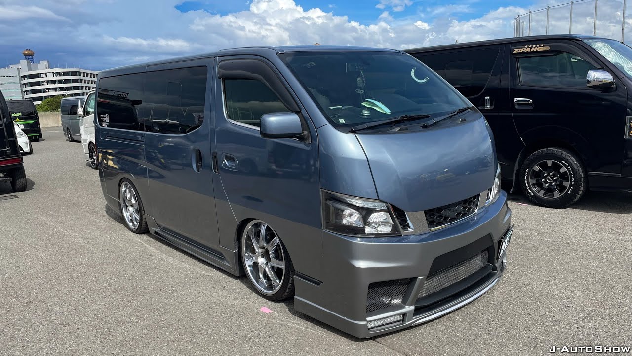 NISSAN CARAVAN NV350 modifierd SBM Osaka2021 - SBM大阪2021 日産 キャラバンカスタム