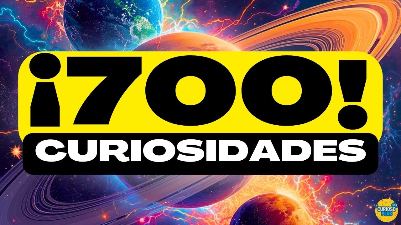 ¡700 DATOS INCREÍBLES y COSAS QUE NO SABÍAS! ⏰😲