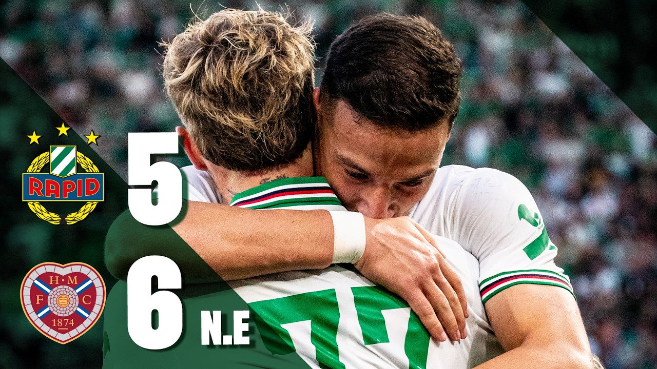 Highlights: SK Rapid &ndash; Heart of Midlothian | UECL Play-off | 26.08.2026