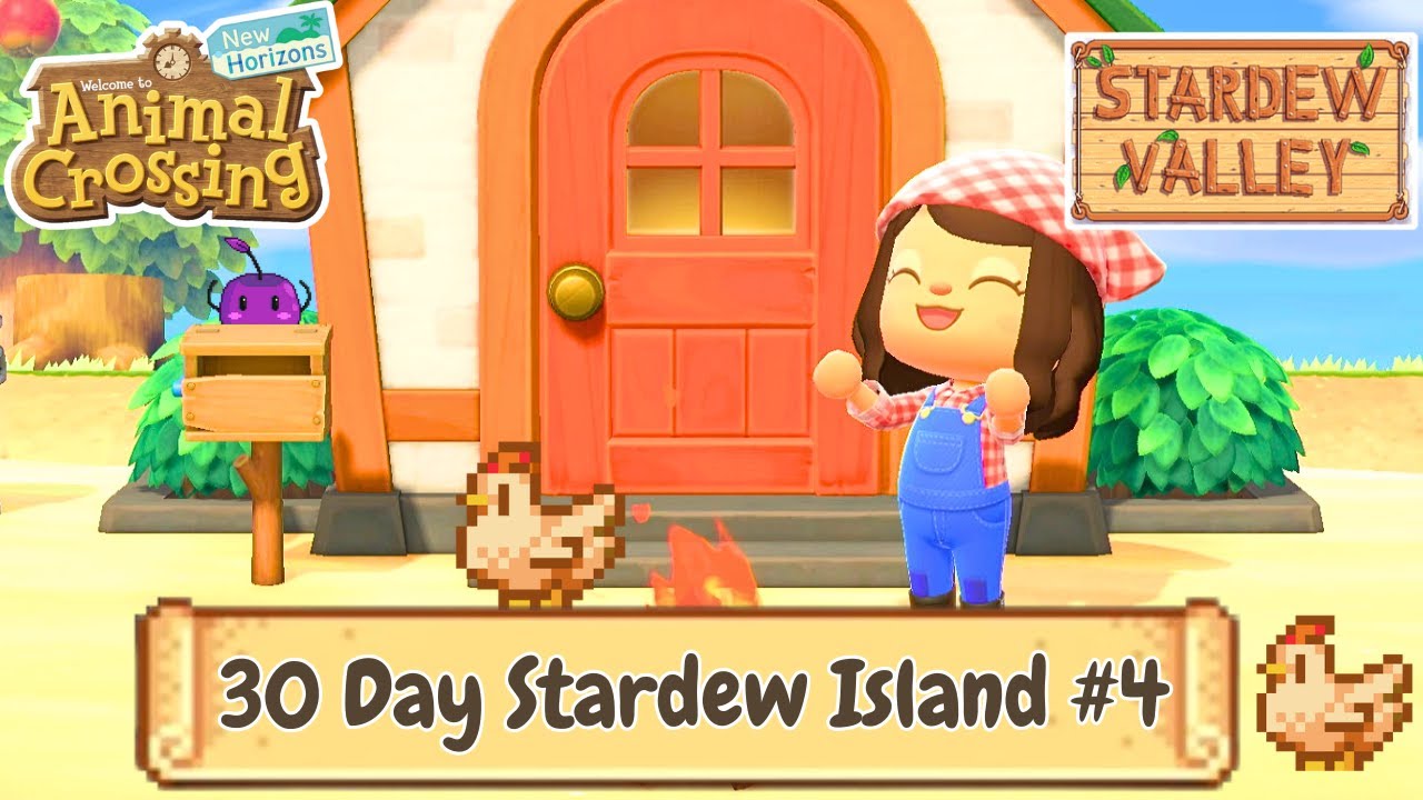 Day #4 of Designing a Stardew Valley Island in 30 days | Animal Crossing New Horizons