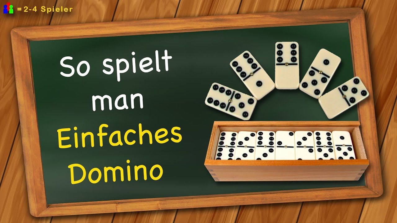 So spielt man Einfaches Domino