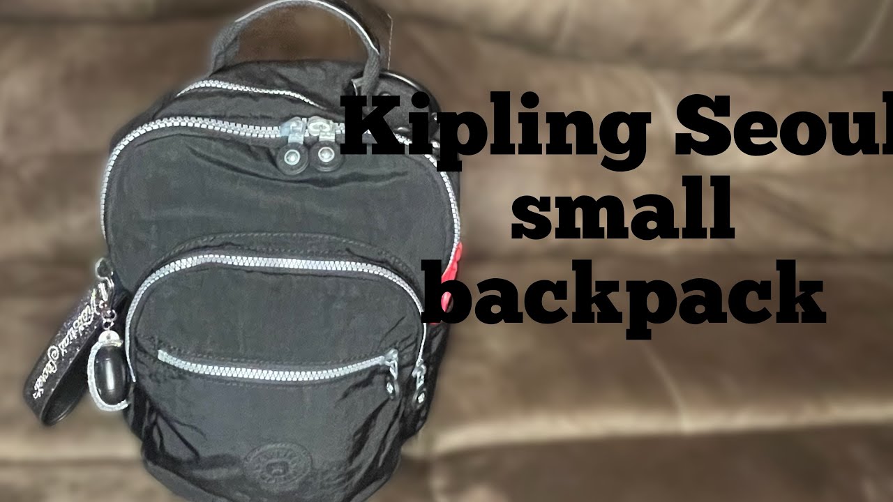 What's in my bag | Kipling Seoul small backpack