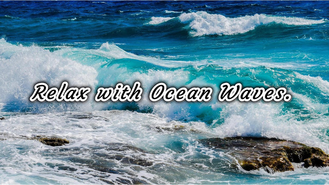 Natural Beach Sounds for Focus, Relaxation, Meditation & Sleep | No Music | 1 Hour Pure Ocean Waves