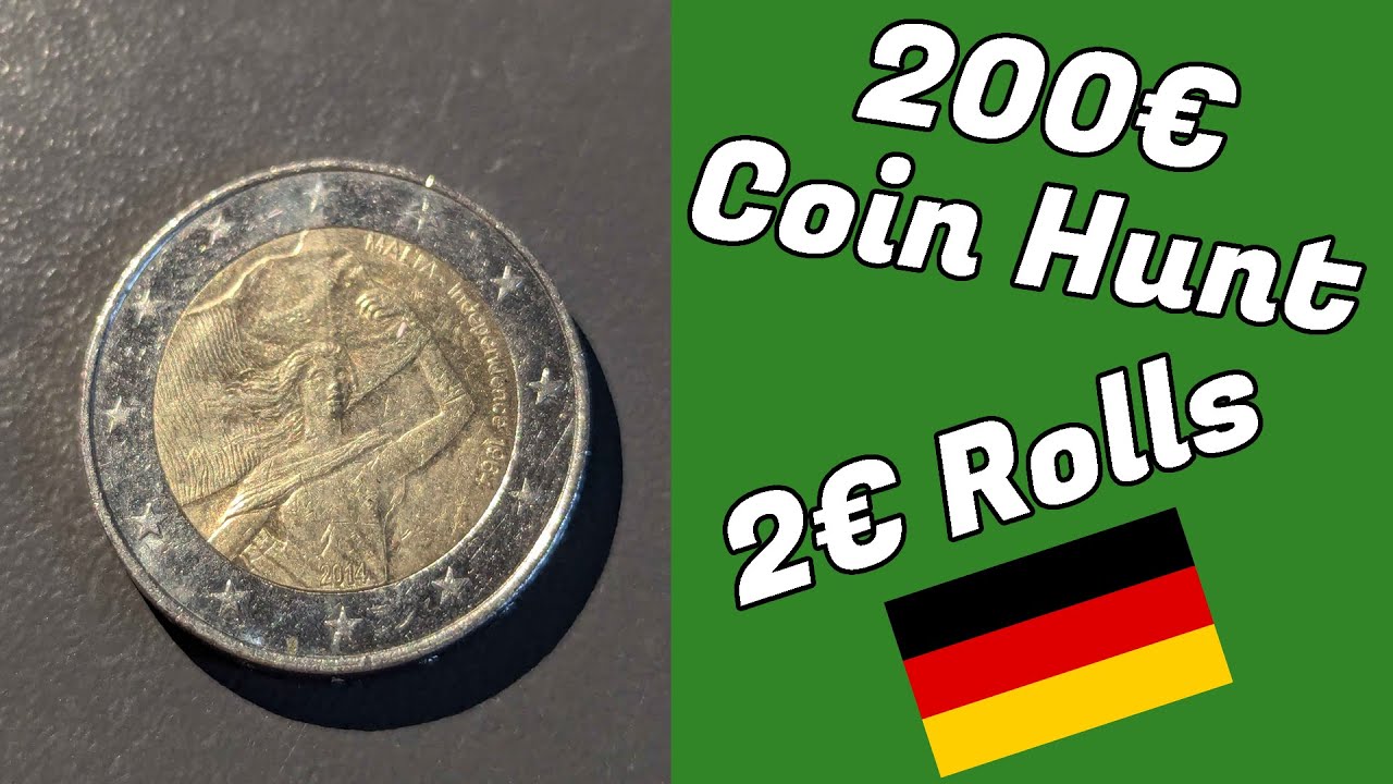 2€ coin hunt with 4x German rolls (200€ hunt)