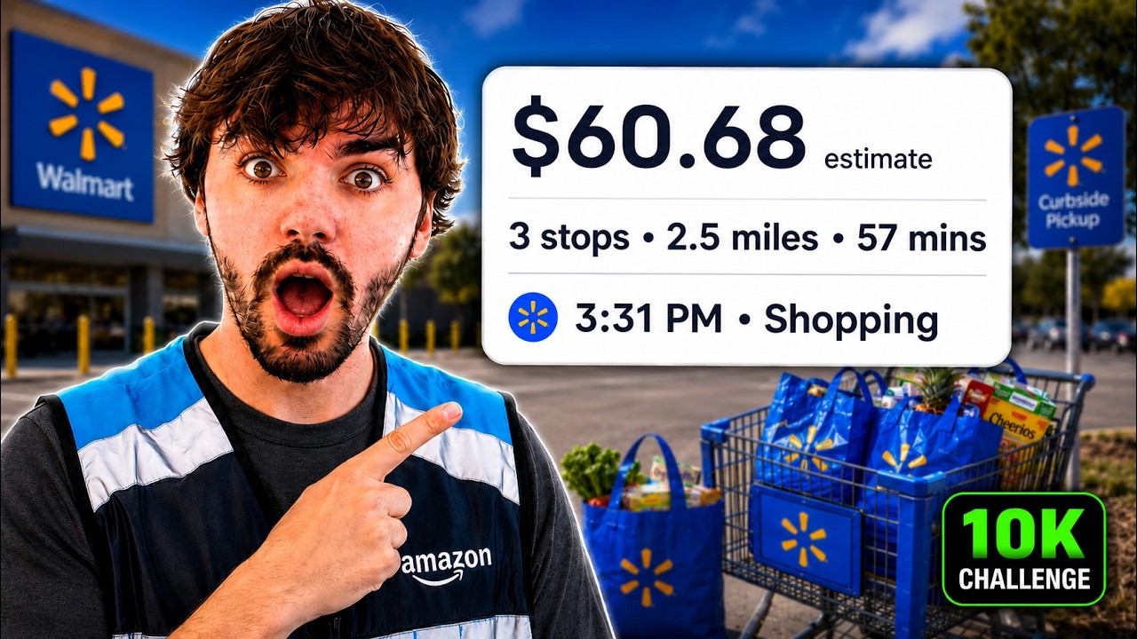 Я весь день проработал в Walmart Spark &mdash; вот сколько мне удалось заработать