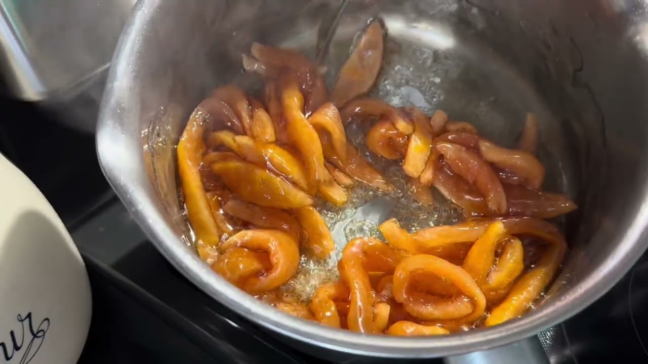 Cómo hacer los cítricos para l adornar las roscas y darles color