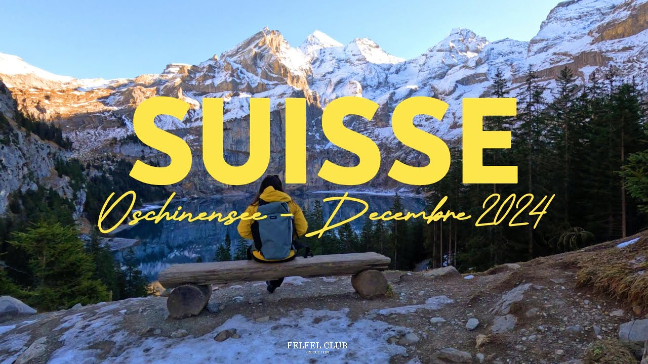 Randonnée à Oschinensee - 3 jours dans les Alpes en Suisse