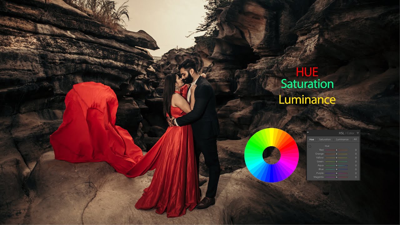 Understanding The difference between Hue, Saturation & Luminance in Lightroom