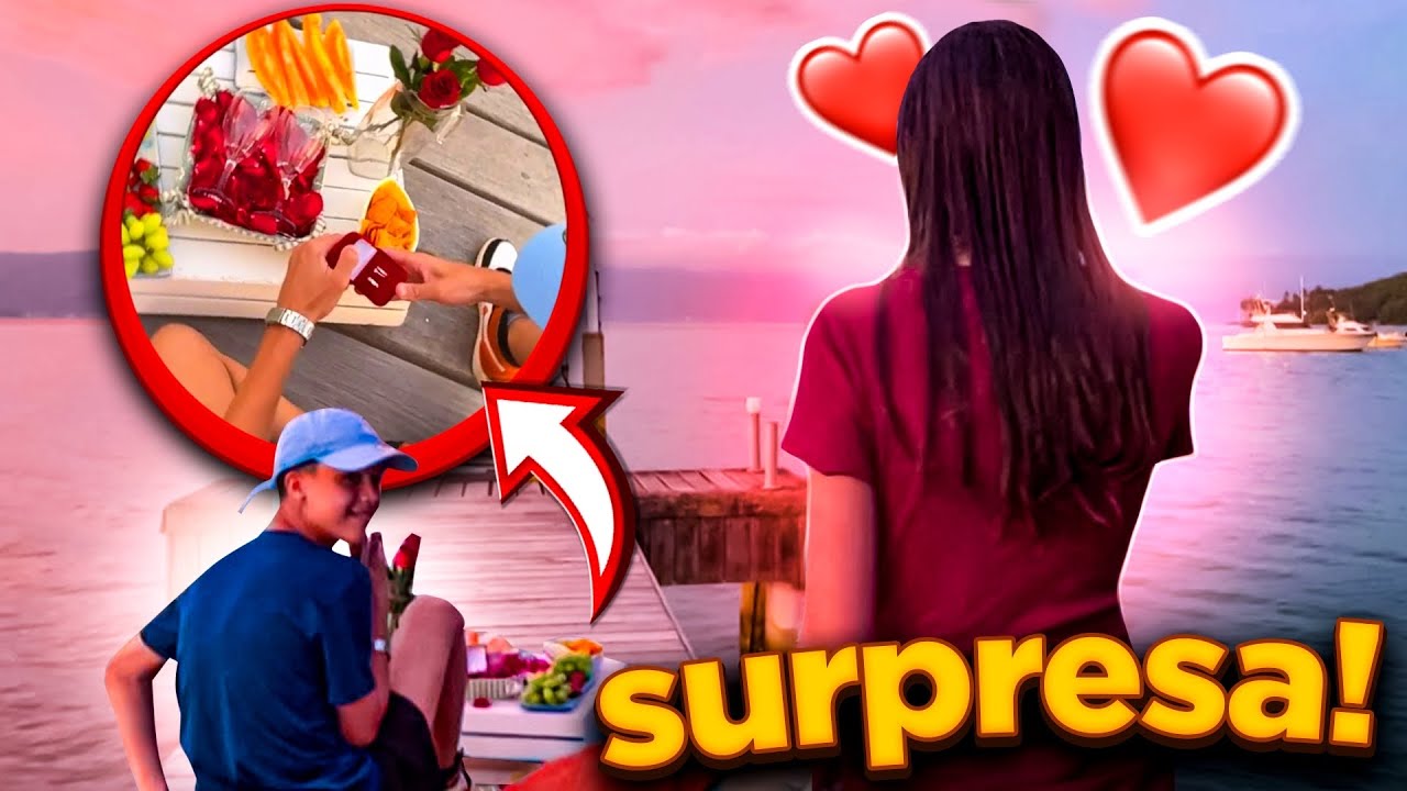 ELE SURPRIENDEU A MILLENA MAIA COM PEDIDO DE NAMORO!!