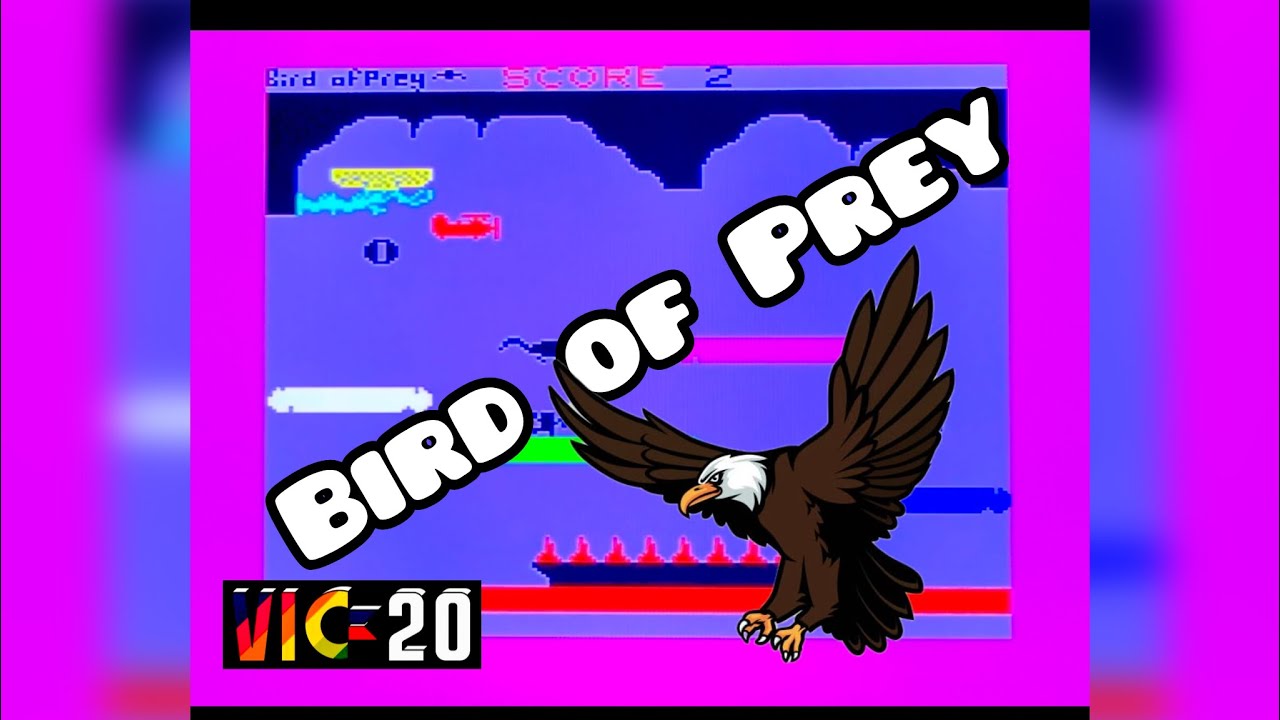 Bird of Prey Commodore Vic-20 unexpanded