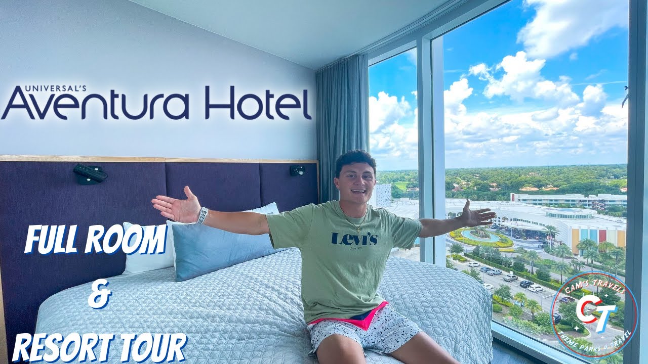 Aventura Hotel at Universal Orlando | Full Room & Resort Tour | Deluxe Room | Universal Hotels