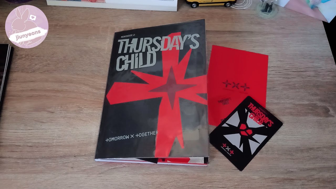 unboxing TXT THURSDAY'S CHILD album (MESS version)