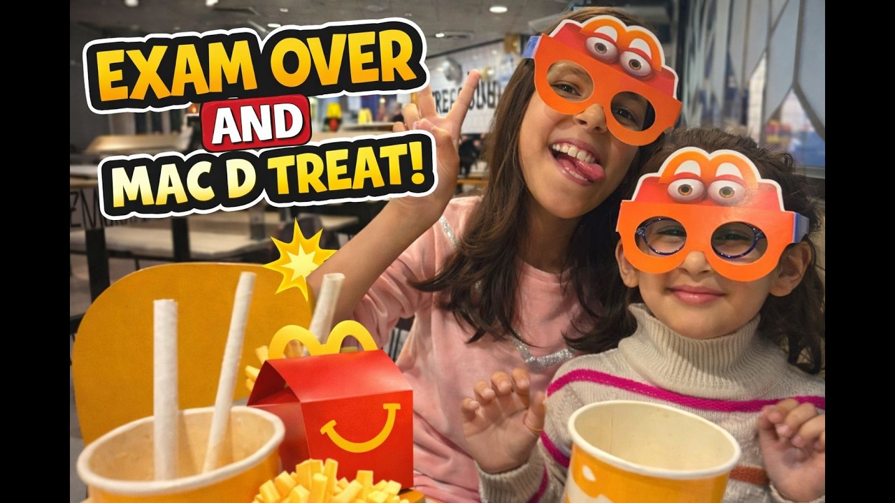 Daily vlogs/EXAMS OVER!   🎉 We Listened. We Learned. We’re Going to McDonald’s.🍔🍟#viral #shivshakti