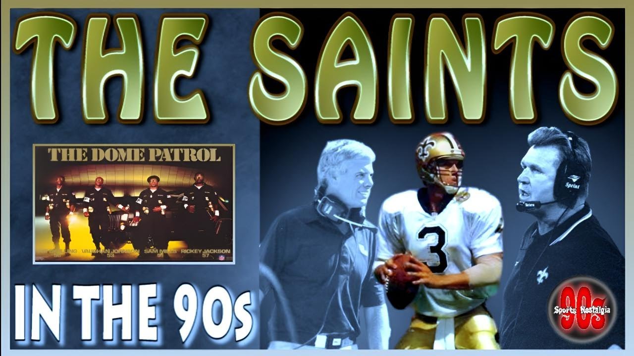 New Orleans Saints History in the 90s - Dome Patrol, Jim Mora and Mike Ditka