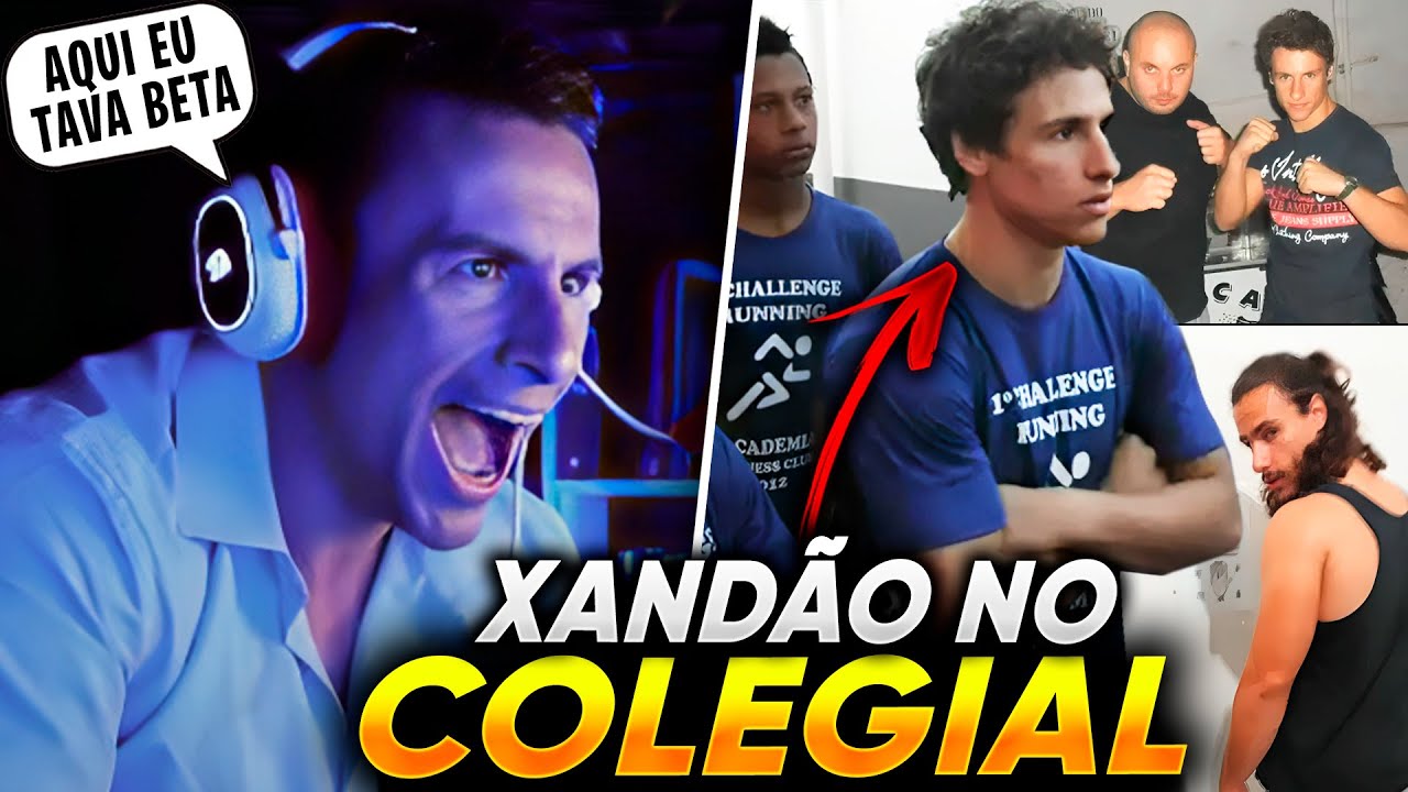 VAZARAM AS FOTOS da ÉPOCA do COLEGIAL do SUPER XANDÃO KKKKKK