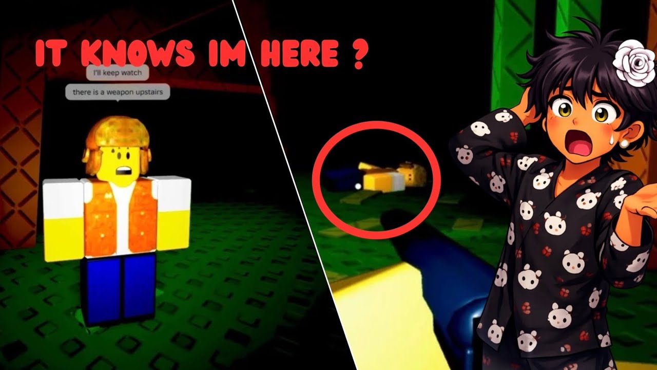 IT KNOW I’M HERE ?! ROBLOX HORROR GAME