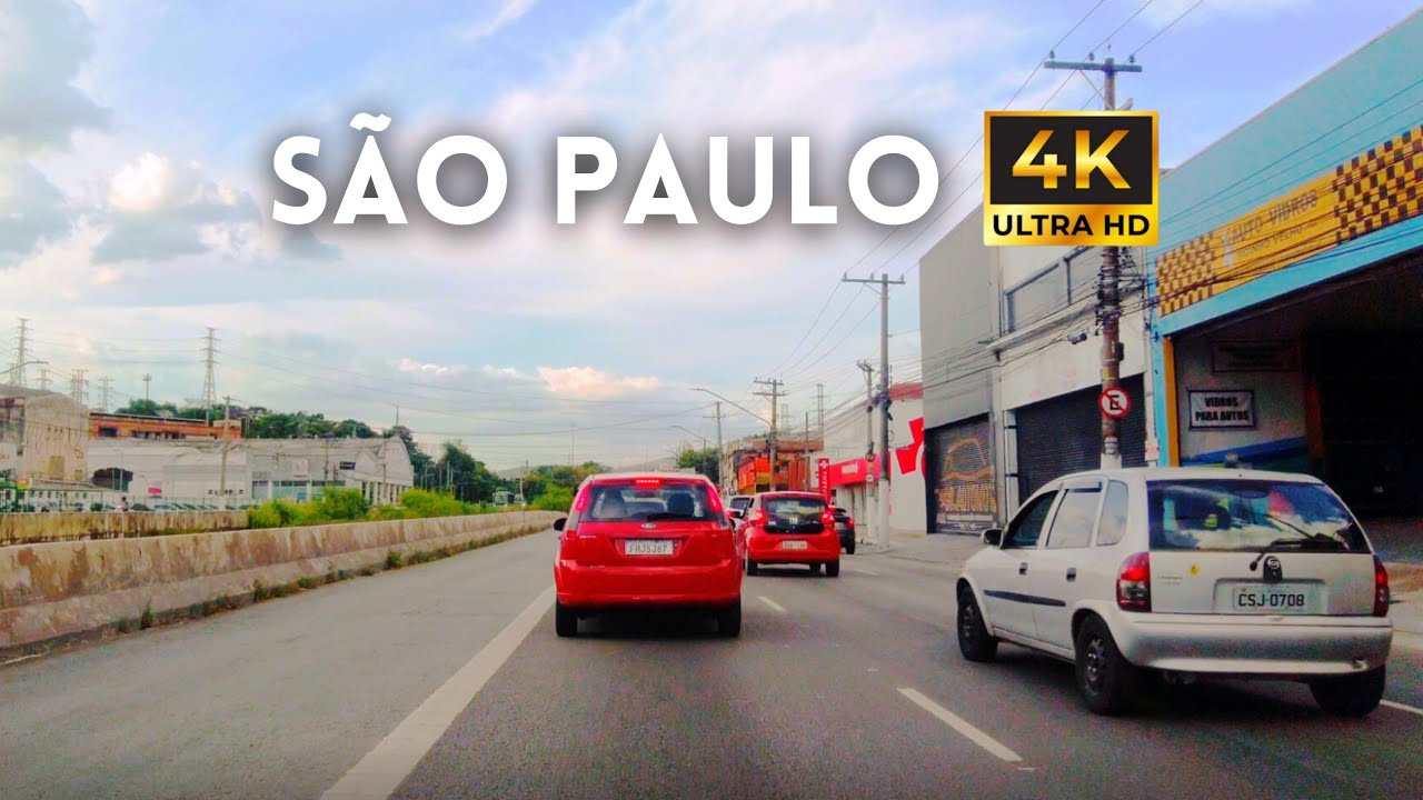 Piqueri até o Jardim Cidade Pirituba em São Paulo | Driving 4K
