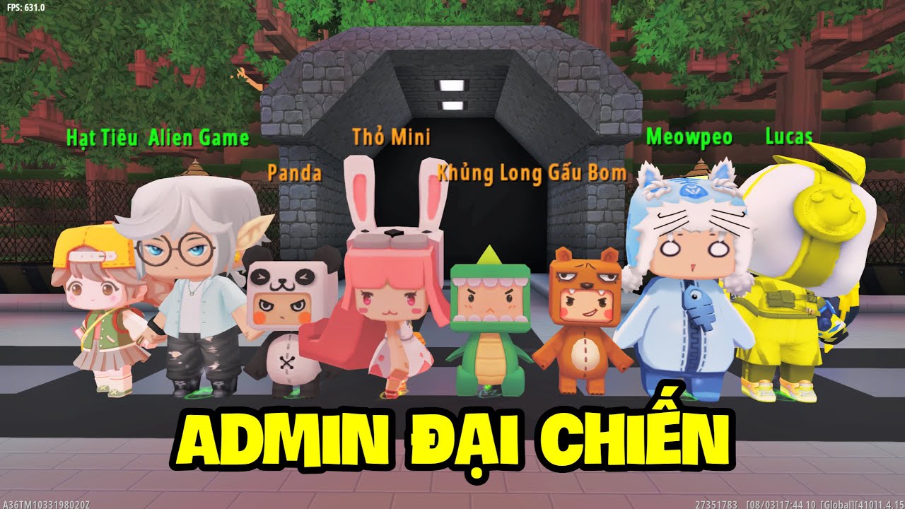 MEOWPEO ĐẠI CHIẾN ADMIN | ĐÁNH BẠI BOSS HƯ KHÔNG HẮC ÁM TRONG MINI WORLD GIẢI MÃ MINI GAME