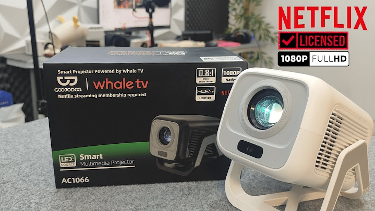 PROYEKTOR MURAH INI LEBIH BAGUS DARI GIMBAL 5 HY320,FULL HD,AUTOFOCUS,NETFLIX RESMI |GOOJODOQ AC1066