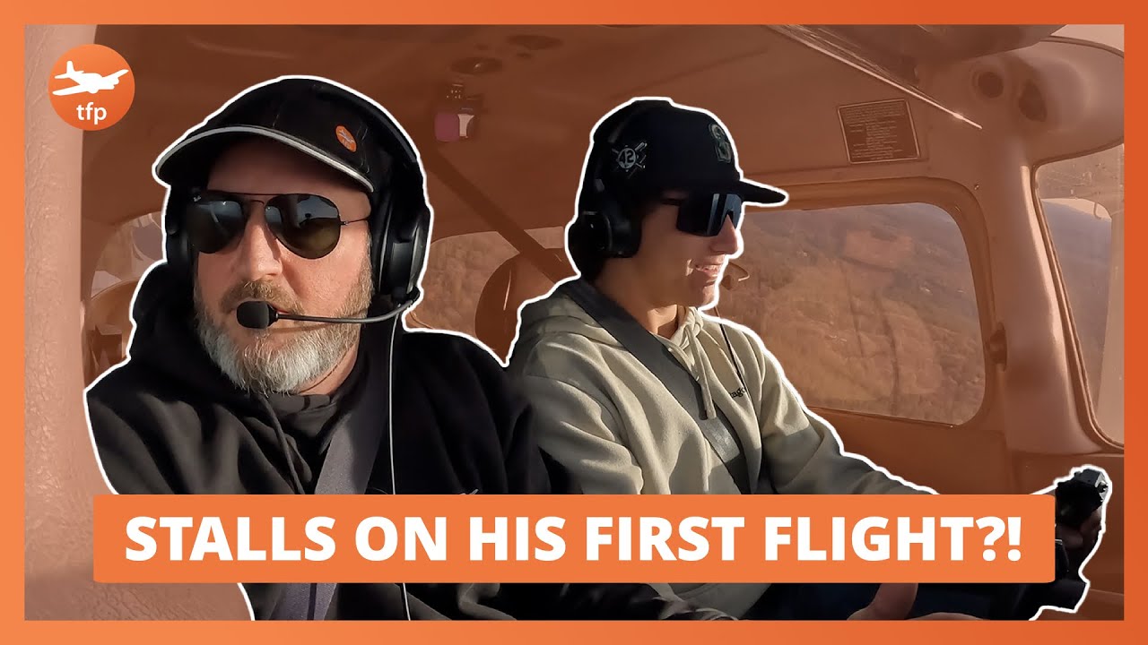 LEARN Fundamental Skills on the FIRST Flight - improve your flying skills with the Lindbergh Ref.