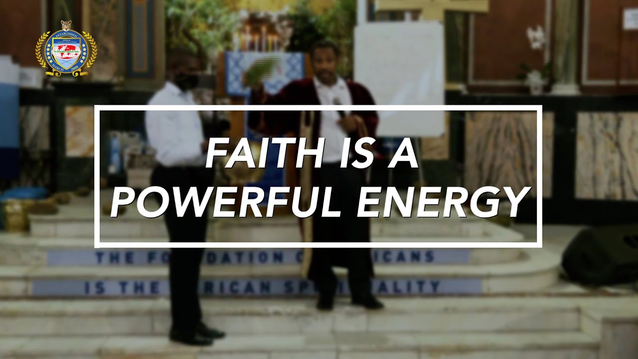 Faith Is A Powerful Energy By Imboni, uZwi-Lezwe Radebe