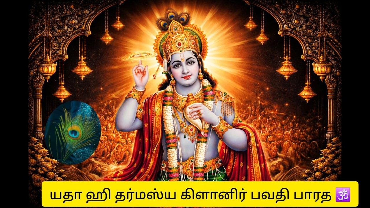 தர்மம் சிதறும் போதும் இறைவன் அவதரிக்கிறார் 🕉️ LIVE STREAM