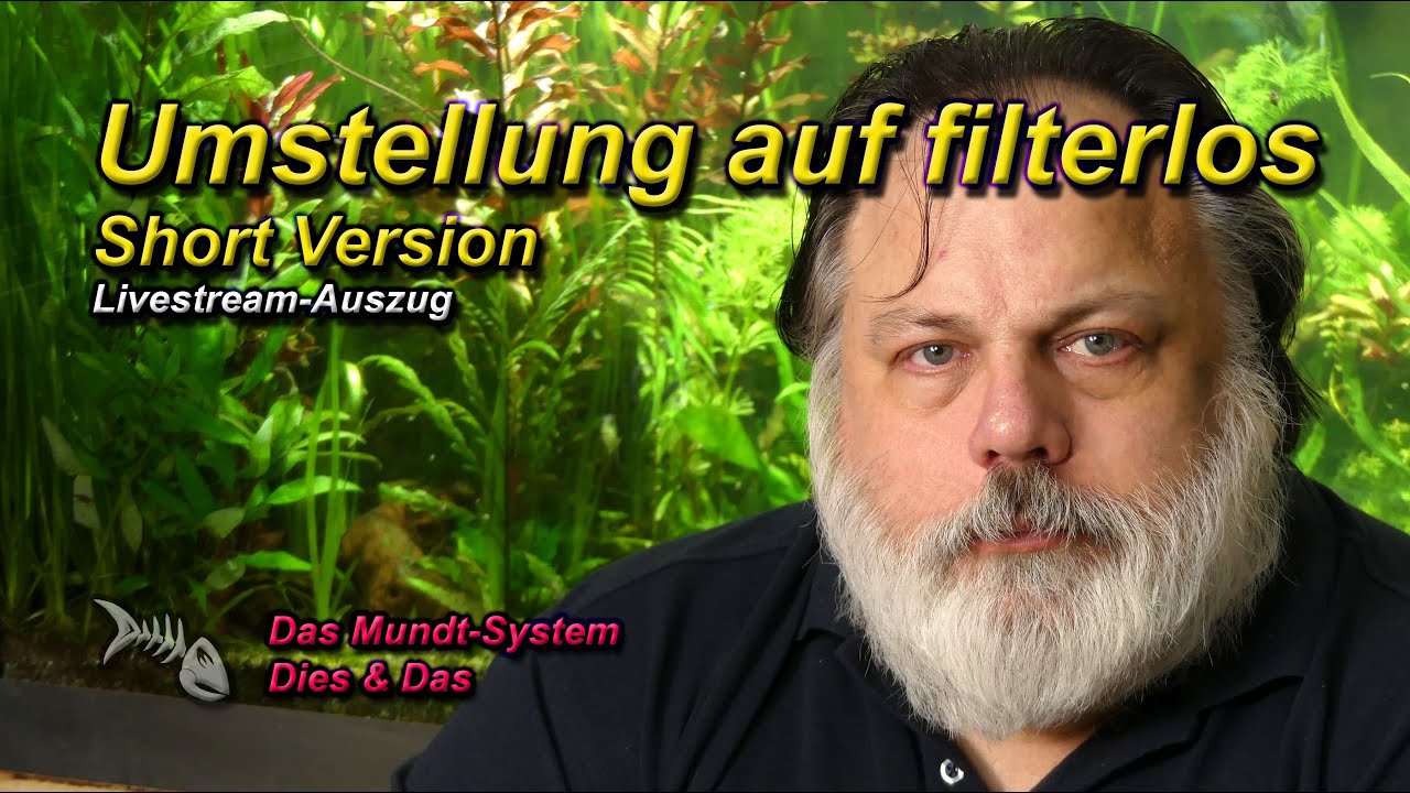 UMSTELLUNG VON ZWANGSFILTERUNG AUF DIFFUSIONSGESTEUERTE (filterlose) BETRIEBSWEISE - Short Version