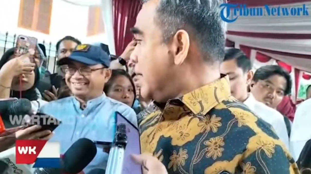 Suasana di Kertanegara Jakarta saat Pilpres 2024 yang dimenangkan Prabowo Gibran