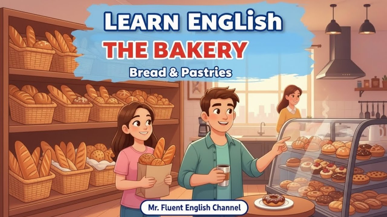 English at the Bakery: Types of Bread, Rolls, and Sweet Treats