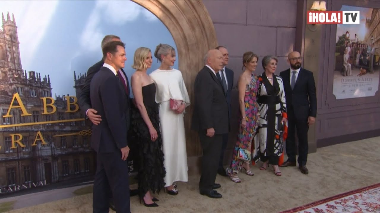 Los protagonistas de ‘Downton Abbey’ conquistaron la Gran Manzana durante la premiere | ¡HOLA! TV