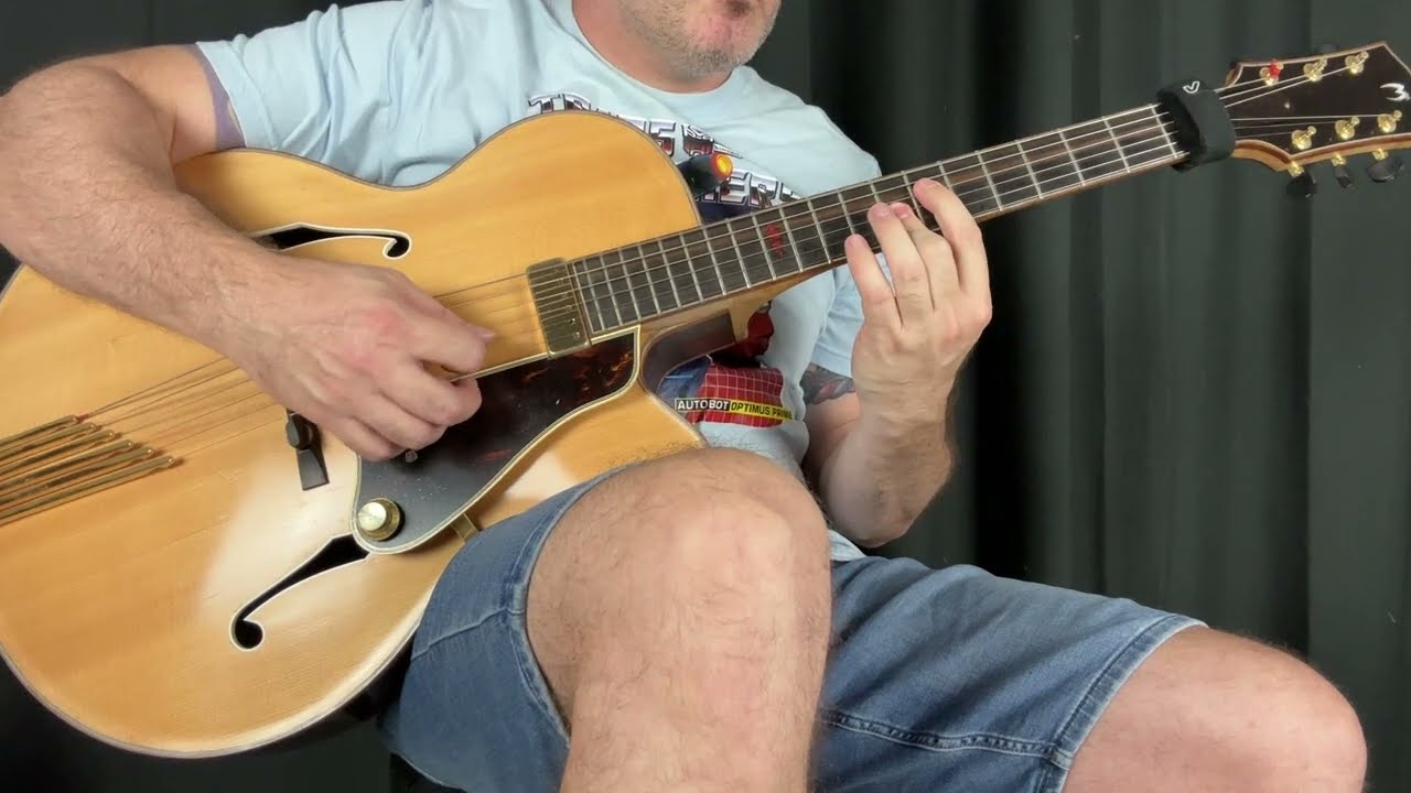 What a Little Moonlight Can Do - Jazz Guitar Chord/Melody Arrangement