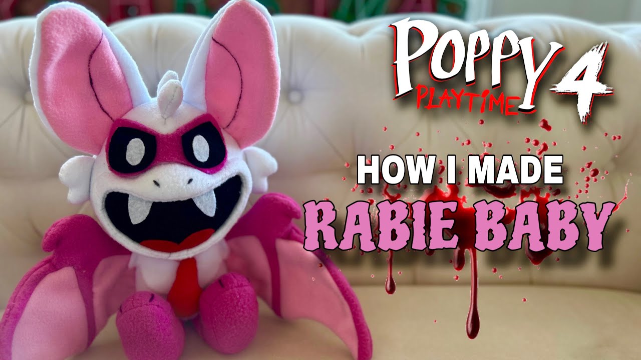 RABIE BABY Custom Plush DIY! |Poppy Playtime Chapter 4