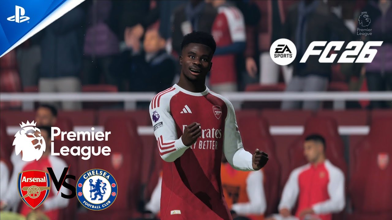 FC 26 – Arsenal vs Chelsea | Premier League Showdown | Full Match | PS5 Gameplay