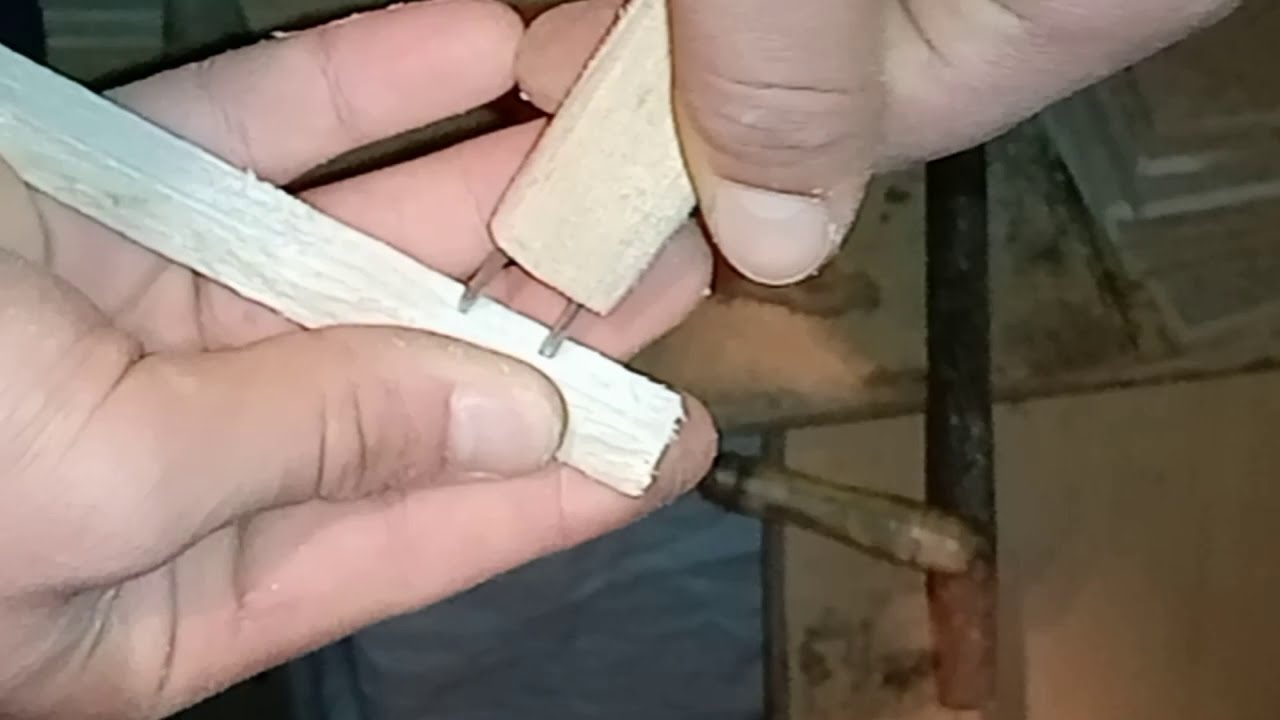 كيفية صنع محدد الثقوب لعمل الاقفاص