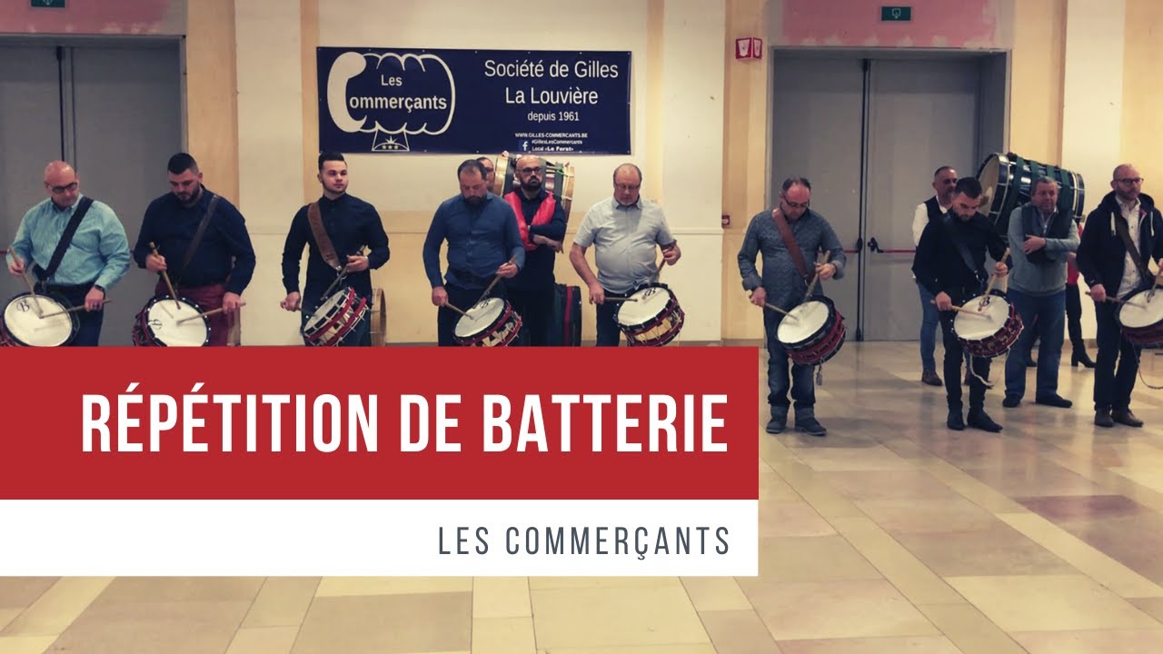 RÉPÉTITION DE BATTERIE - Les Commerçants (2020)