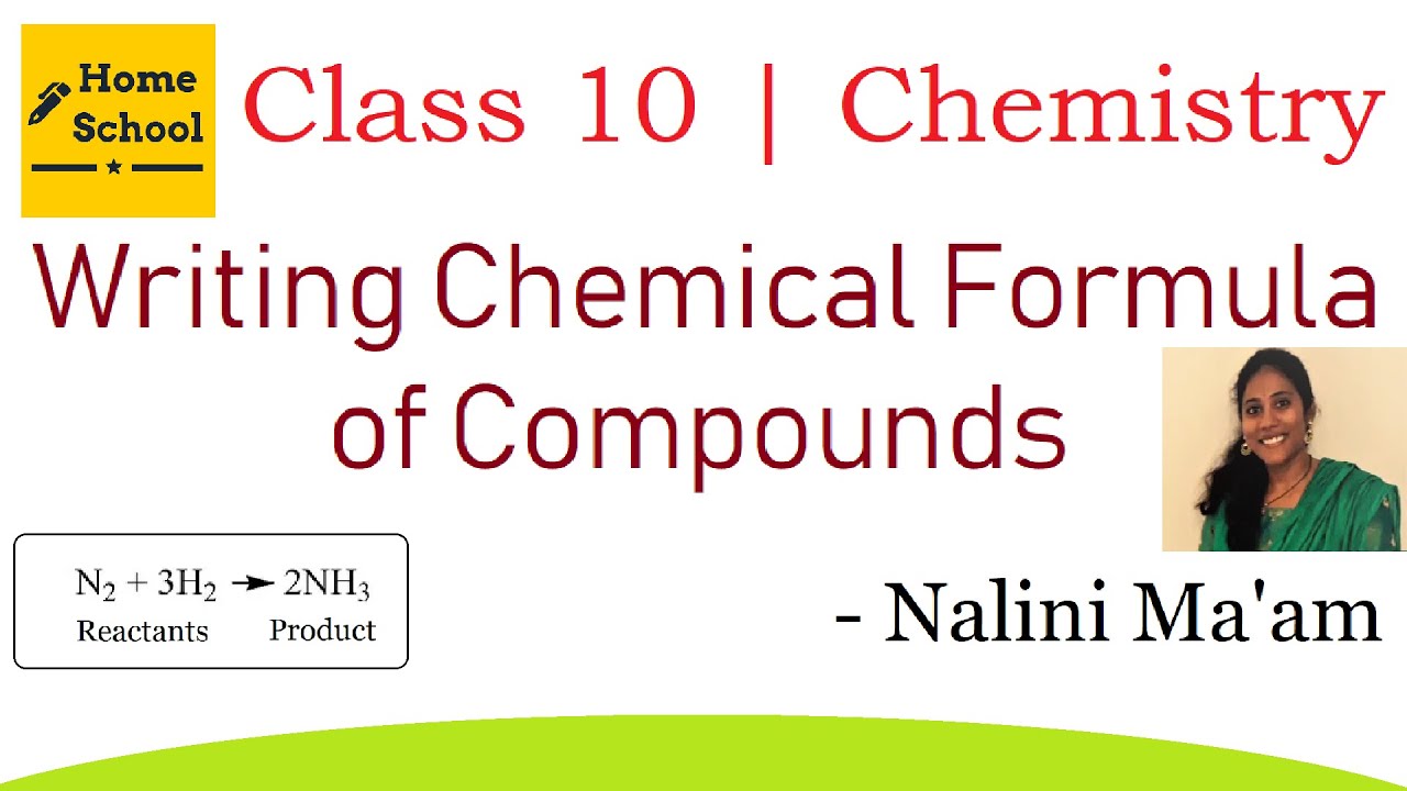 How to write Chemical formula of a Compound Easily - Class 10. Criss-Cross method