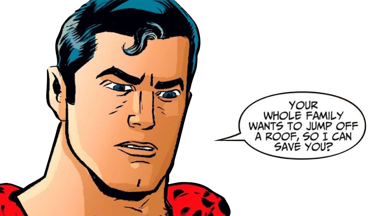 This is what happens when you take Superman for granted…