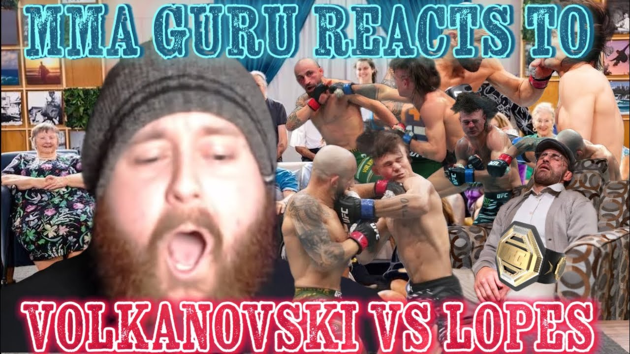 mma guru reacts to alex volkanovski vs diego lopes