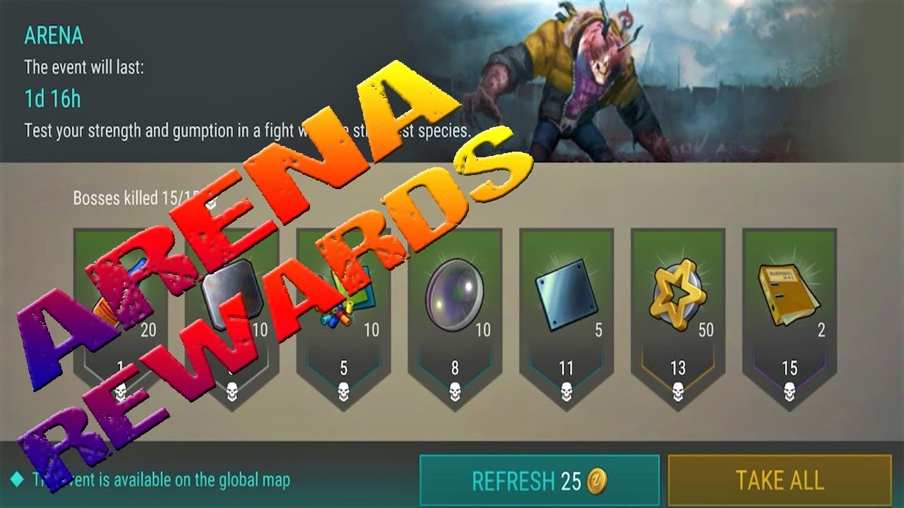 ARENA - REWARDS - SEASON 30 - LDOE - LAST DAY ON EARTH