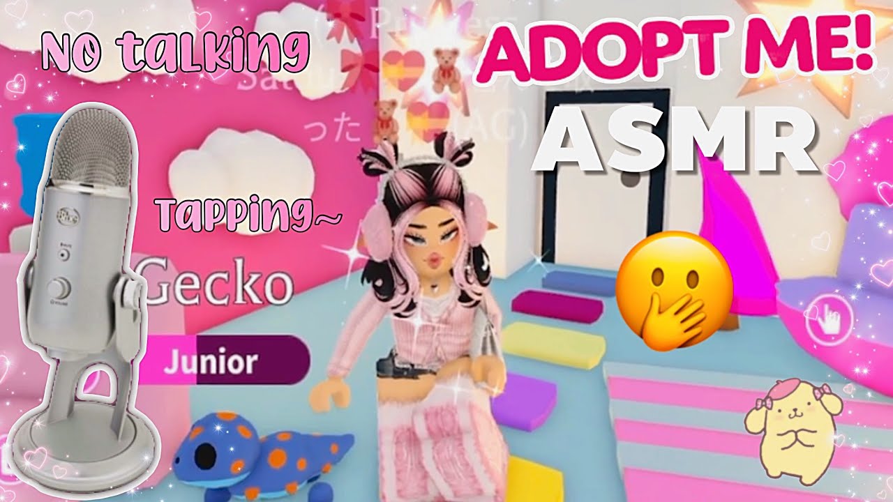 ASMR ADOPT ME & TAPPING SOUNDS FOR SLEEP😴💤 *no talking*