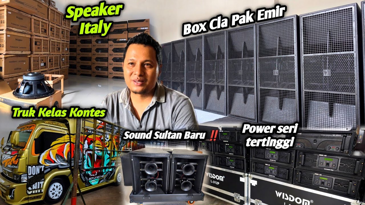 Speknya Mewah🔥Review & Grebek Markas Sound Sultan Baru HASIL BUMI AUDIO